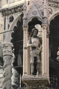 Detail van het Graf van de Scaligers